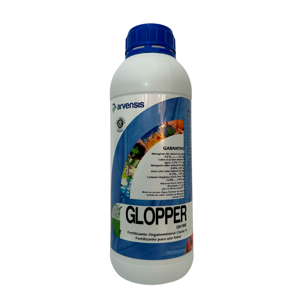 Glopper on fire