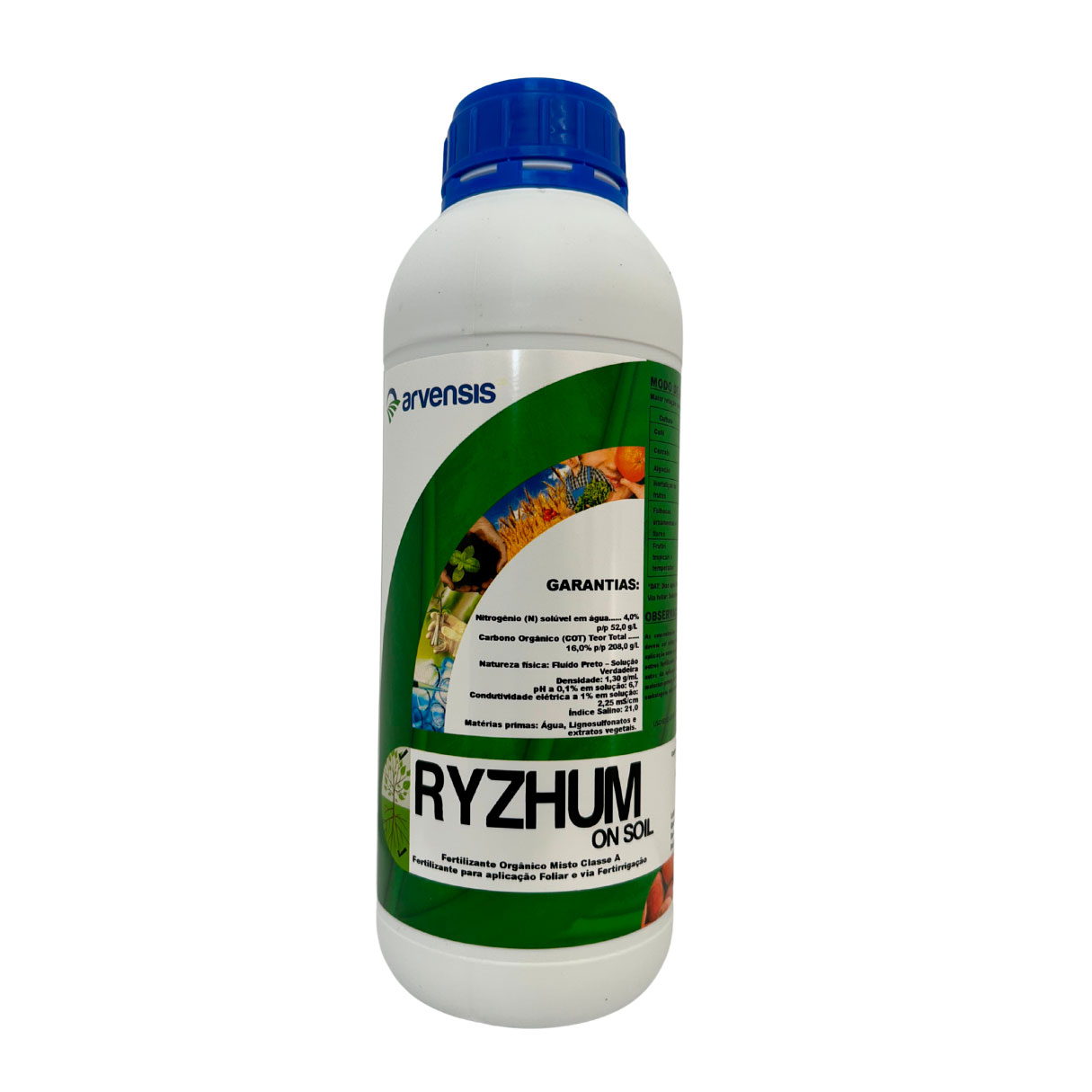 Rhizum on soil